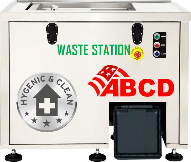 Station de déchets réduction jusqu’à 80% du volume de déchets | ABCD